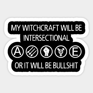 Intersectional Witchcraft Sticker